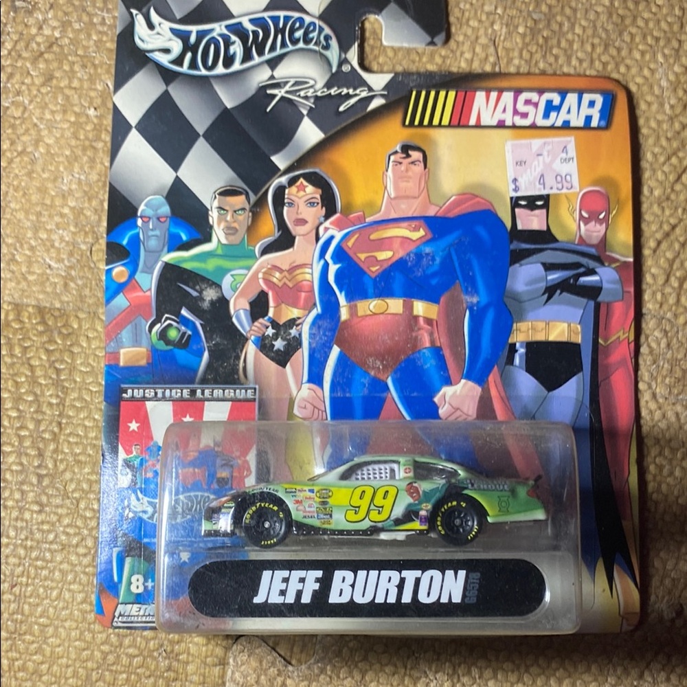 Racing Jeff Burton Die-Cast Car - Green